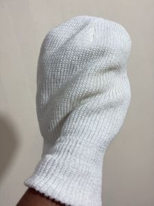 White Balaclava 3 holes