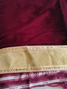 Maroon Velvet Fabric❤️