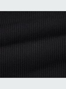 Uniqlo Ribbed Black Tank