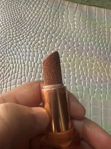 Pilgrim Shimmering Rose Lipstick Swatch
