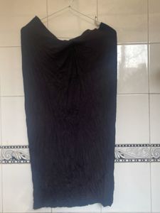 Black Flowy Maxi Skirt