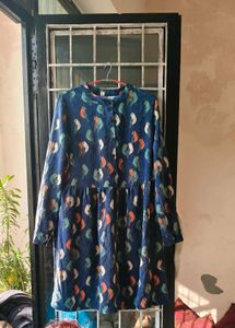 Very Beautiful Velvet Bird Frock