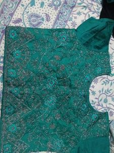 croptop lehenga with dupatta and jacke