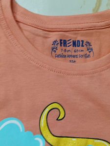 6-8 year Girls 'Sunshine State of Mind' Tee