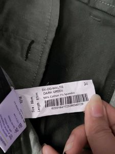 Blackberrys Men's Stylish Dark Green Pant