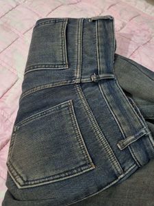 Vintage Wash Denim Jeans