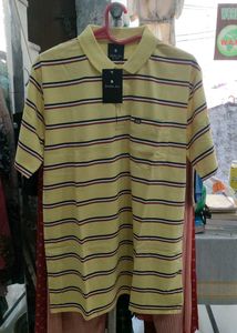Striped Polo T-Shirt