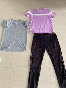 Athletic Tops &amp; Pants Set