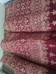 Maroon Ethnic Kurta with Gold Print