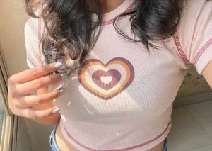 Cute Heart Graphic T-Shirt