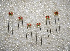 Lotus Hair U Pins - Set of
