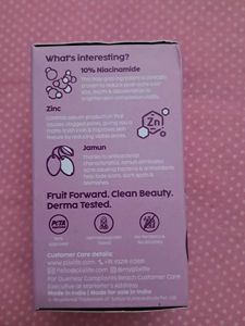 PLiX Niacinamide serum with zinc