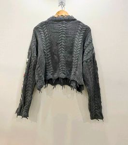 Item-KBC012/Preloved/Pure Wool/Intricately Laced