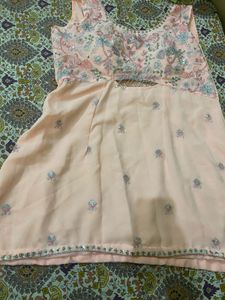 Elegant Pink Embroidered Kurta Set