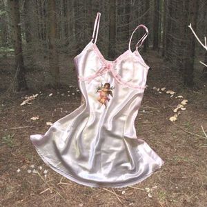 Satin y2k Slip Dress