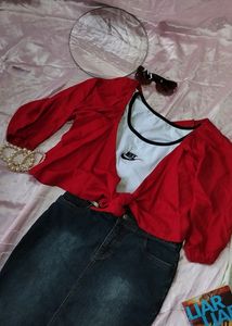 Y2k Red Shrug🍒