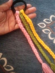 Braided Hair Tie 3 liyar