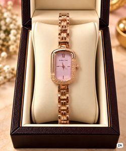 Elegant Rose Gold Tone Watch