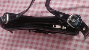 🖤Shiny Black Buckle Shoulder Bag🖤