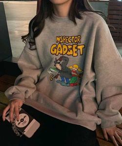 Grey Inspector Gadget Sweatshirt