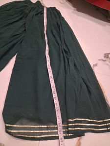Elegant Emerald Green Kurta Set with Dupatta
