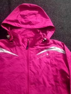 Pink Kappa Hooded Jacket