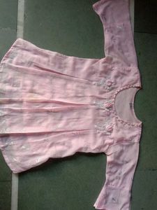 Cute pink colored top