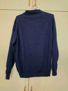 Navy Blue Knit Sweater