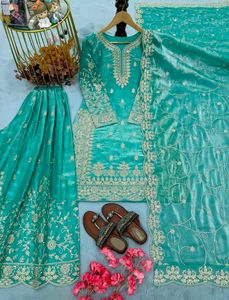 Elegant Embroidered Kurta Set