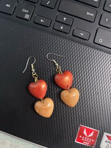 handmade resin earrings