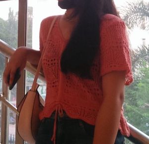 Dusty Rose Knit Top