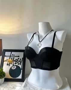 Black bustier Top