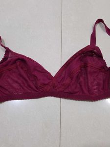Elegant Purple Lace Bra &amp; Panty Set
