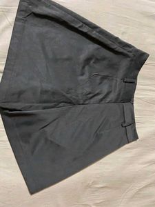 Stylish Black Skort