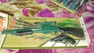 Toy Gun Set with Revolver