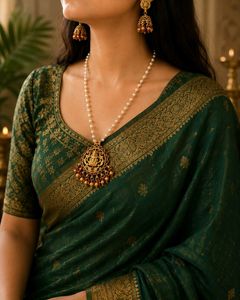 Stunning Traditional Indian Necklace &amp; Earring Set