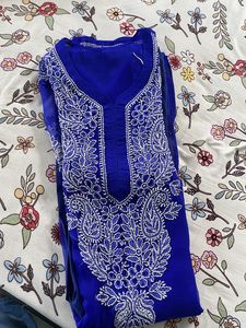 Lucknavi kurta set