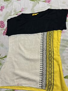 Yellow Cotton Top