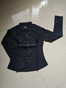 Stylish Striped Black Shirt