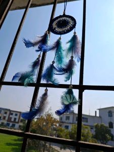 Handmade Dream Catcher with Feathers
