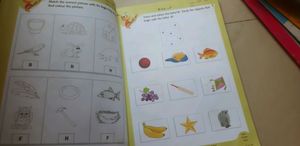 English worksheets book for preschoolers