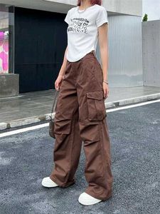 Brown Wide Leg CorgobPants