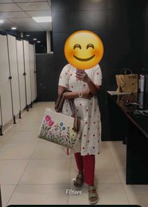 Hand Embroidery Floral Tote Bag