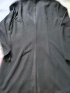 🎉Chic Georgette Black Blazer Dress