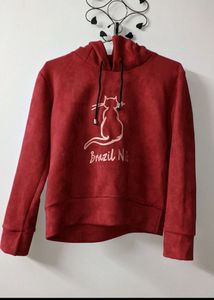 Shiny Furry Cat Hoodie