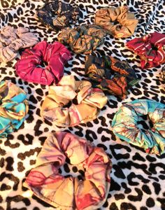 Colorful Scrunchie Collection ✨ (Pack Of 12)