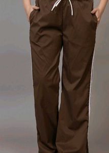 Comfortable Brown Track Pants