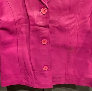 Leather jacket Size m