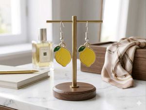 Cute Lemon Dangle Earrings