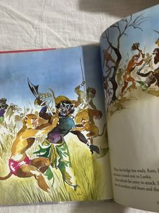 The Ramayana in Pictures - hard bound